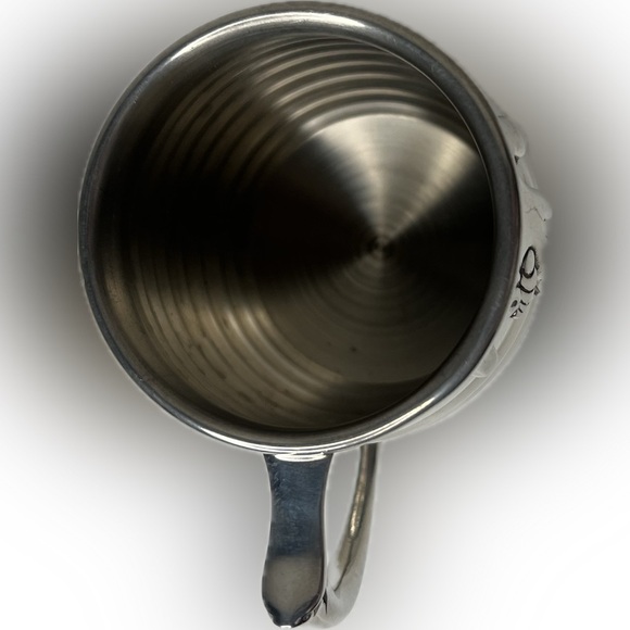 Silver Disney Inspired Pooh Honey Pot Baby Cup by Oldani Bros. - Picture 3 of 5